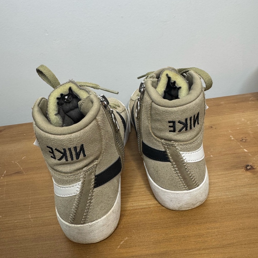Nike High-Top Sneakers - Olive and Black - Picture 3 of 5